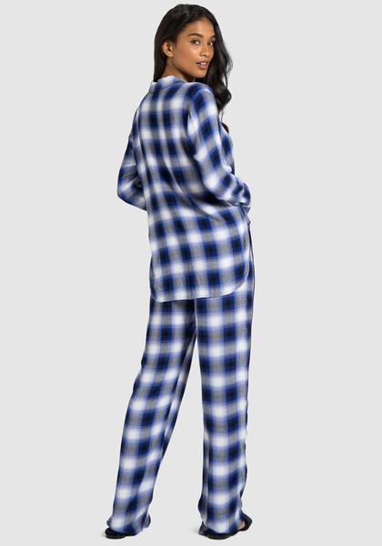 Bella Dahl Lounge Sleep Shirt and Wide Leg Pant