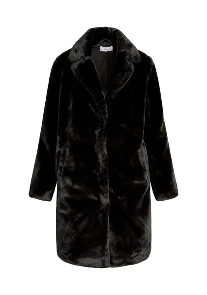 Bella Dahl Fur Midi Coat Luxe EQ