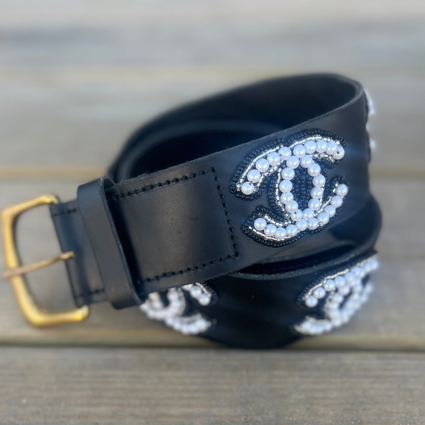 Luxe Lucky Fashion Wide Zinj Belt