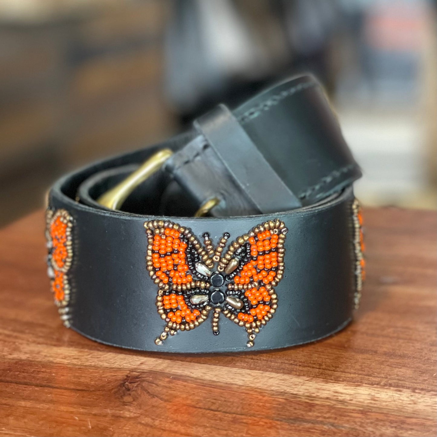 Luxe Lucky Insects Wide Zinj Belt