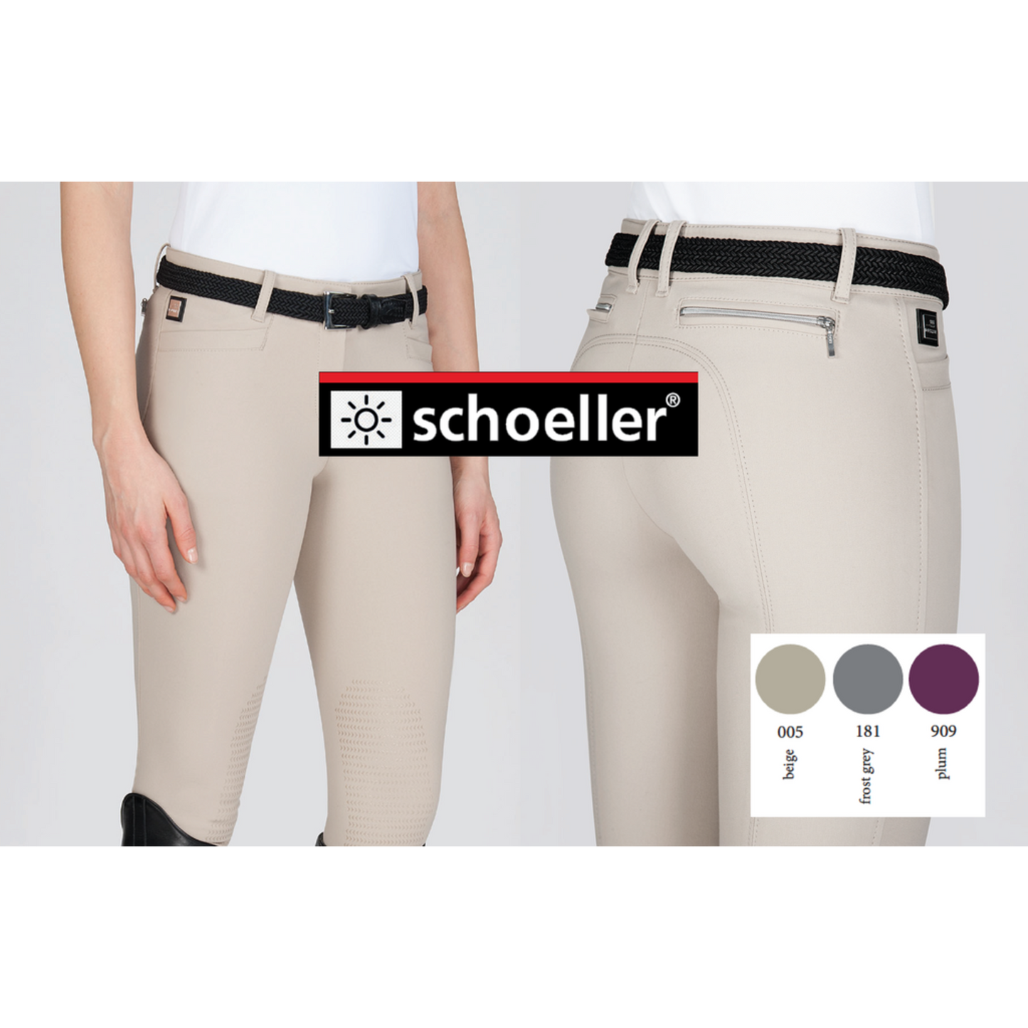 Equiline Women’s Ash Lite Schoeller Breeches