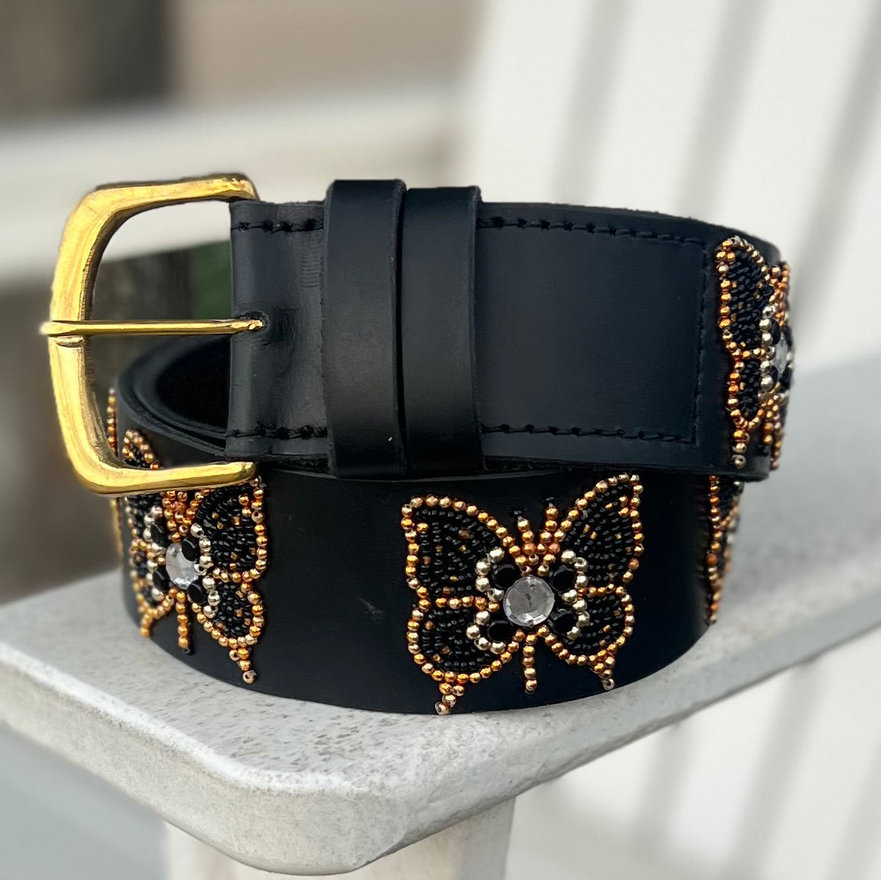 Luxe Lucky Insects Wide Zinj Belt