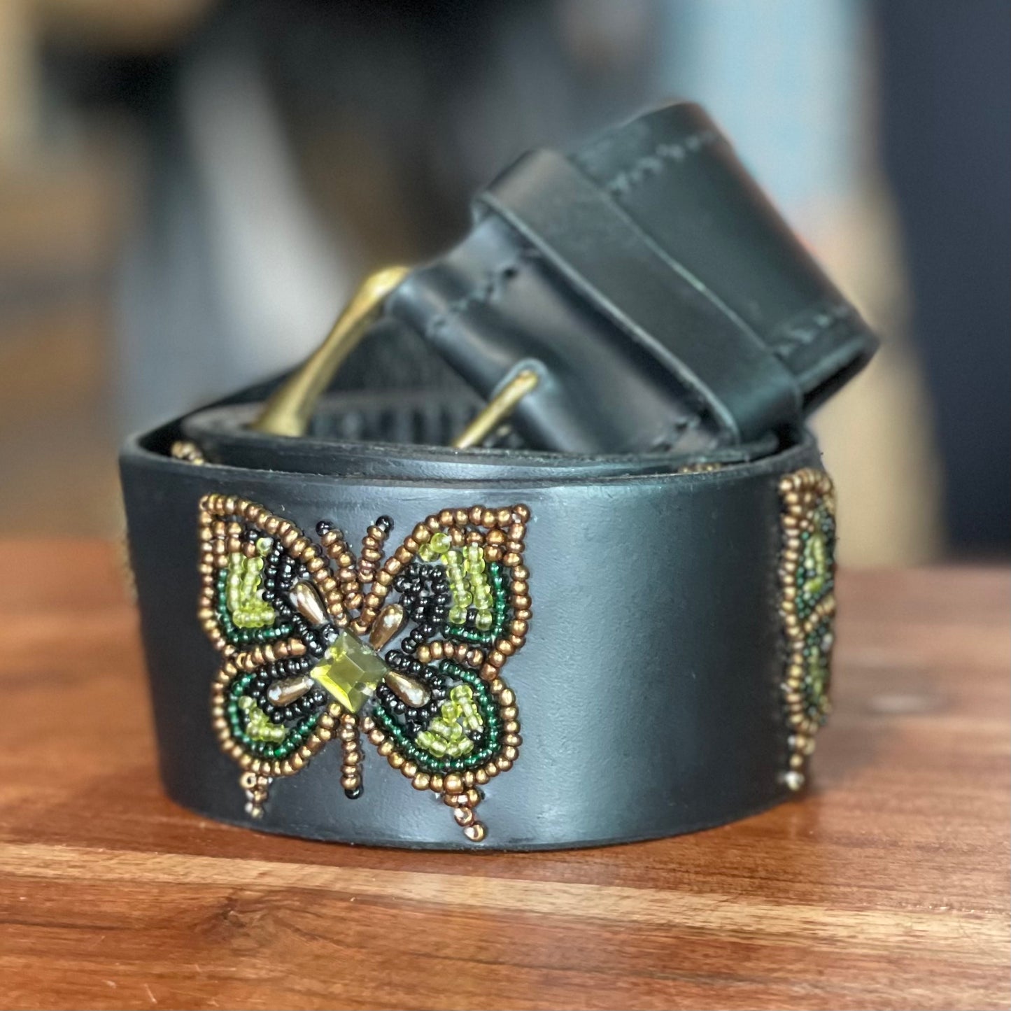 Luxe Lucky Animals Wide Zinj Belt