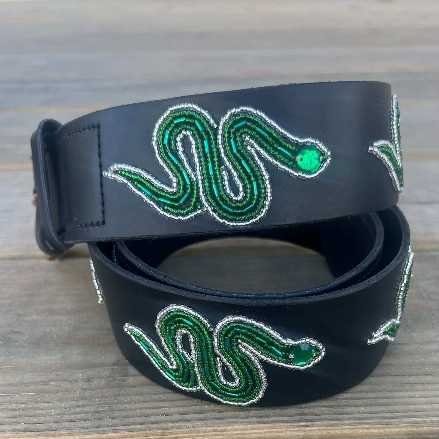 Luxe Lucky Animals Wide Zinj Belt