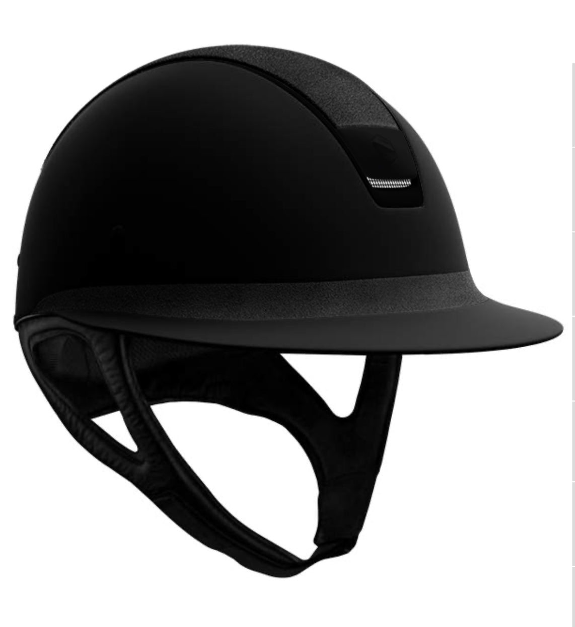 Miss Shield Helmet Shadow Matte Dark Line W/ Suede Top