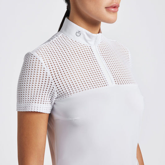 CAVALLERIA TOSCANA PERFORATED SS SHOW SHIRT