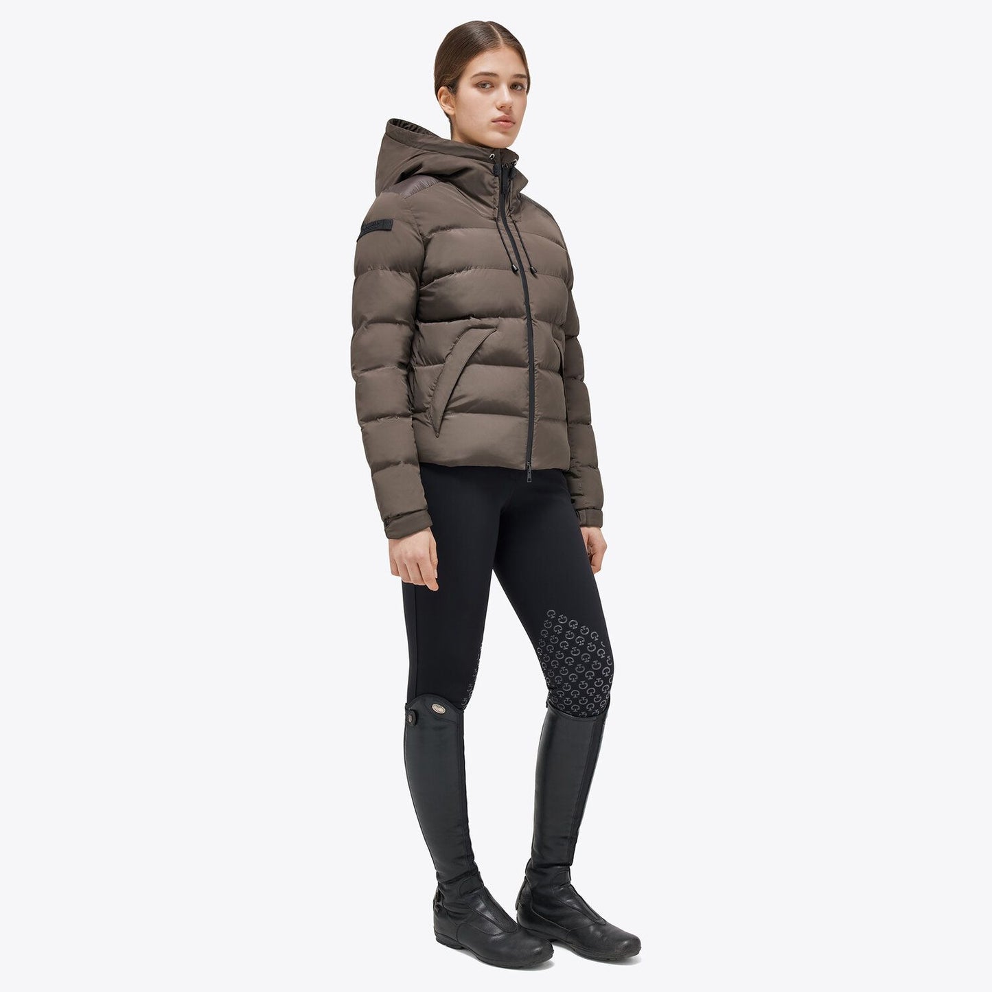 Cavalleria Toscana CT Nylon Hooded Puffer Jacket