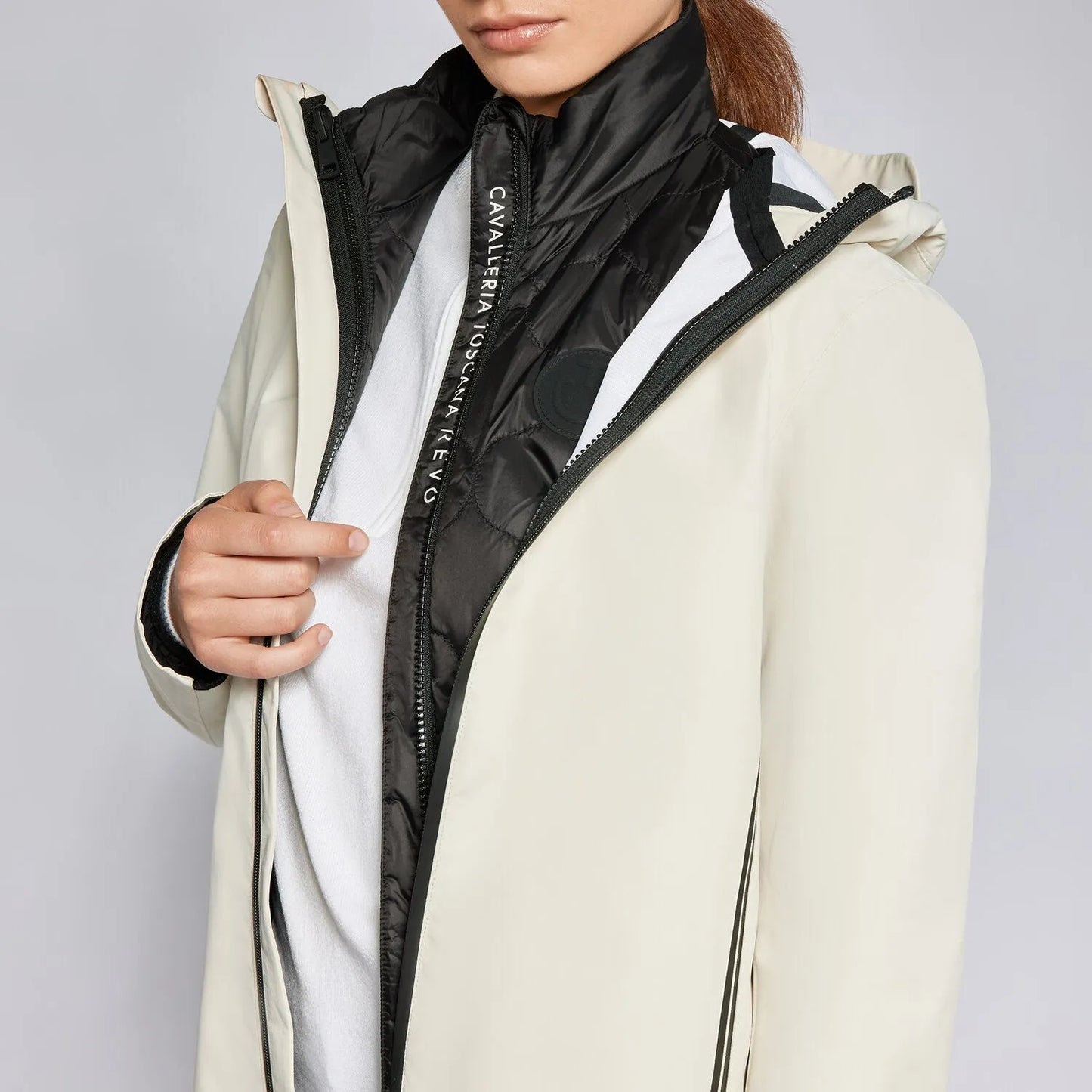 Cavalleria Toscana Women' Revolution 3 Way Jacket