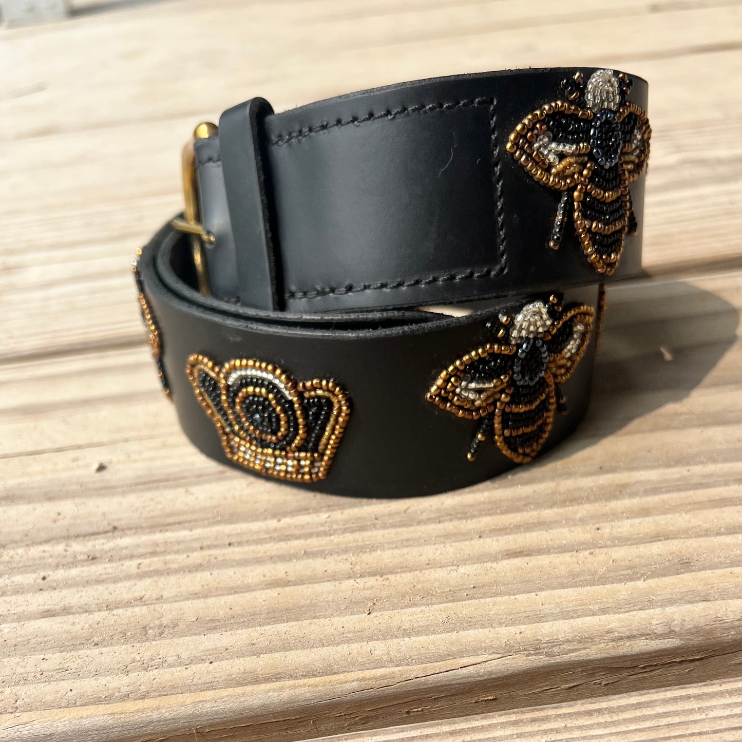 Luxe Lucky Animals Wide Zinj Belt