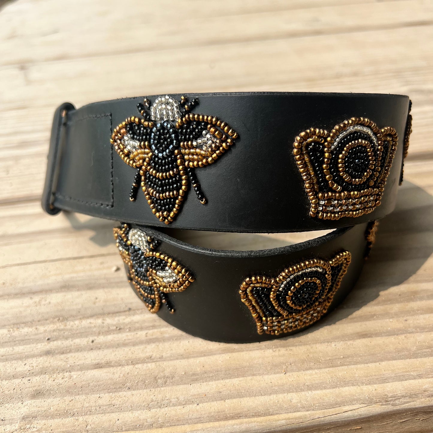 Luxe Lucky Animals Wide Zinj Belt