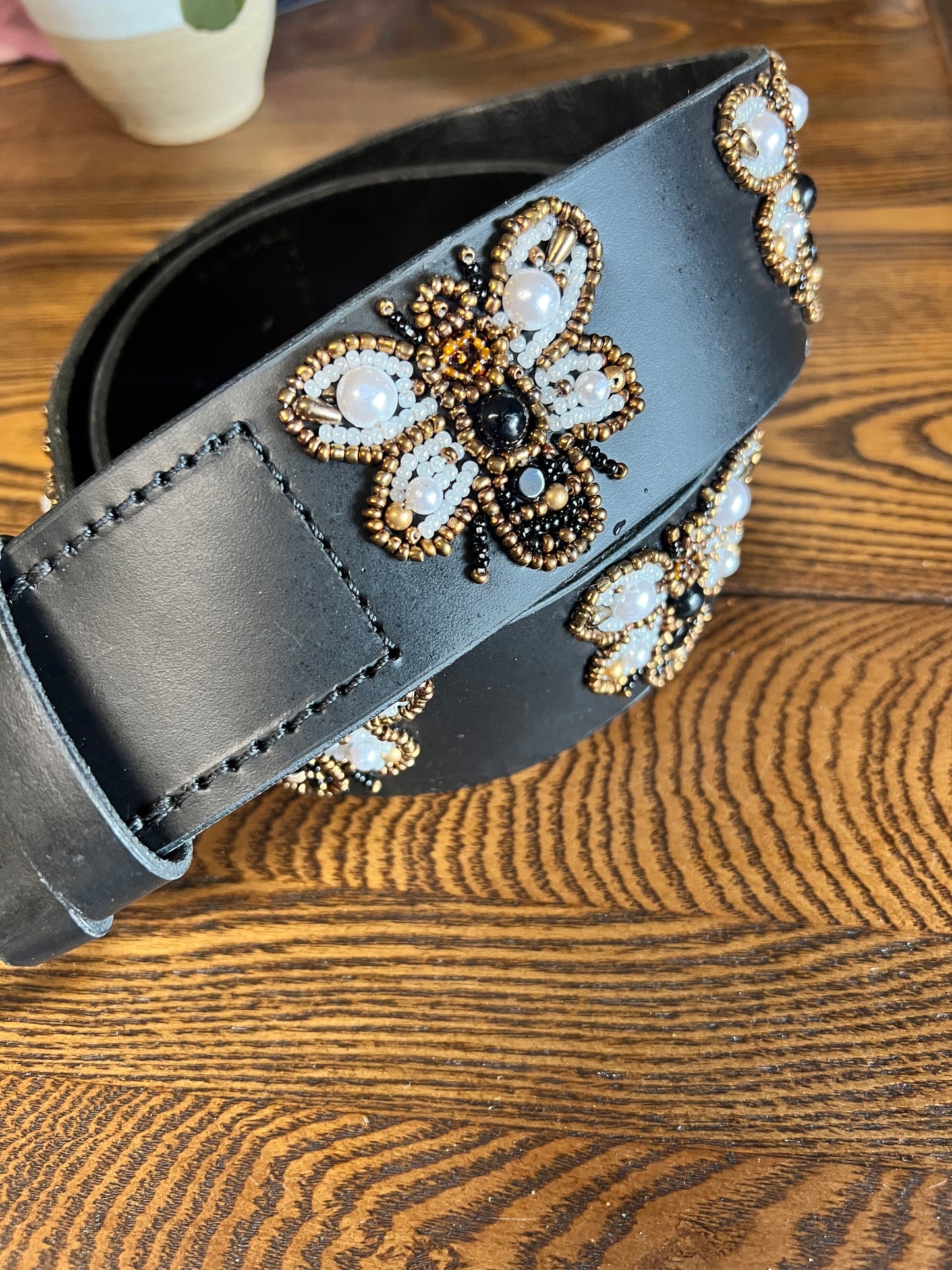 Luxe Lucky Animals Wide Zinj Belt