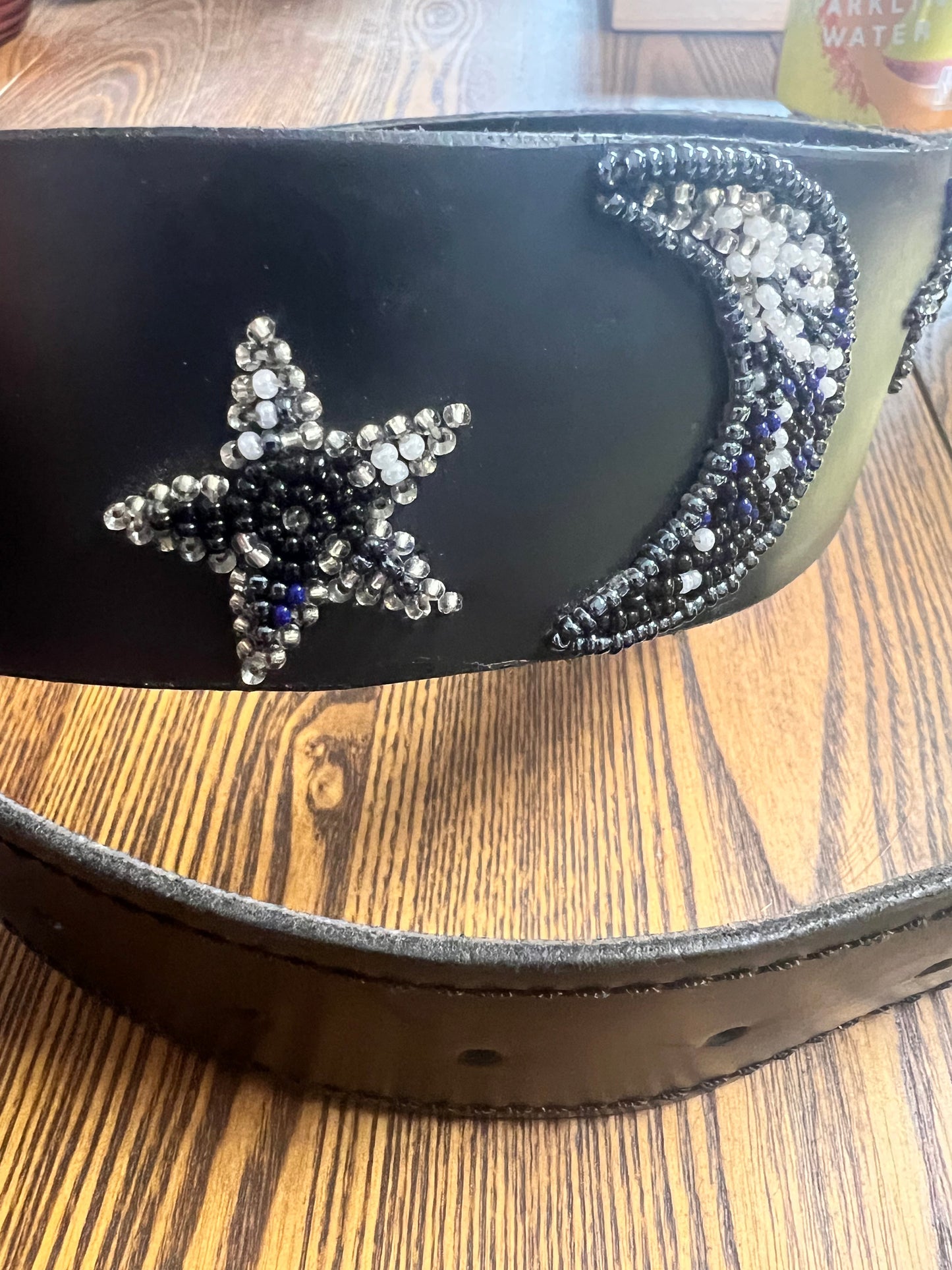 Zinj Designs Stars, Moons and Suns Luxe Wide Beaded Belts