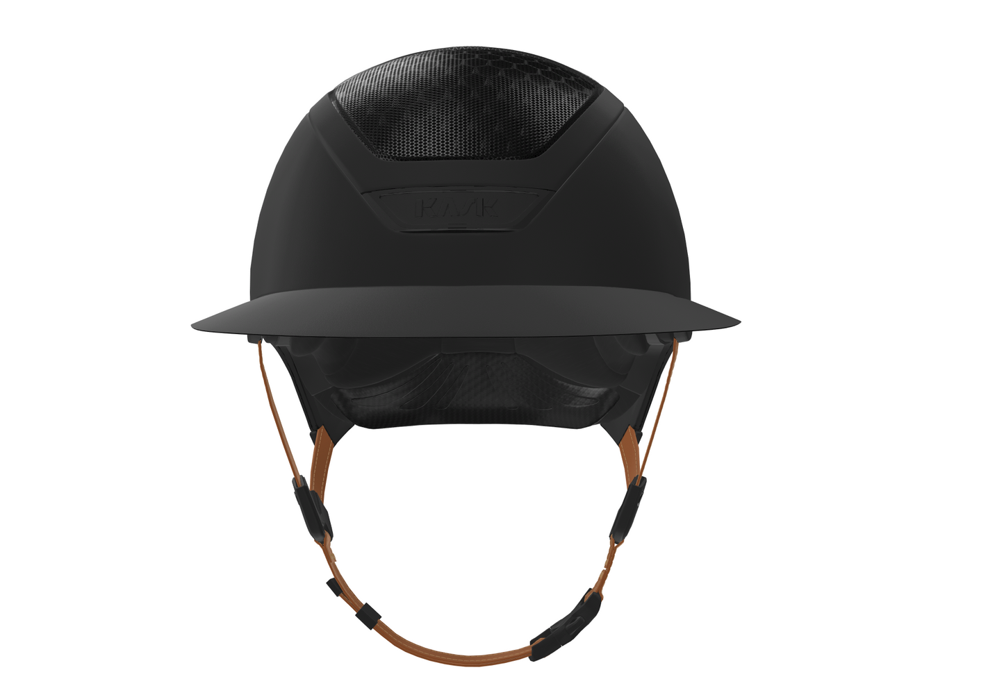 Kask Helmet Star Lady Hunter Helmet w/ Brown Leather Chin Strap