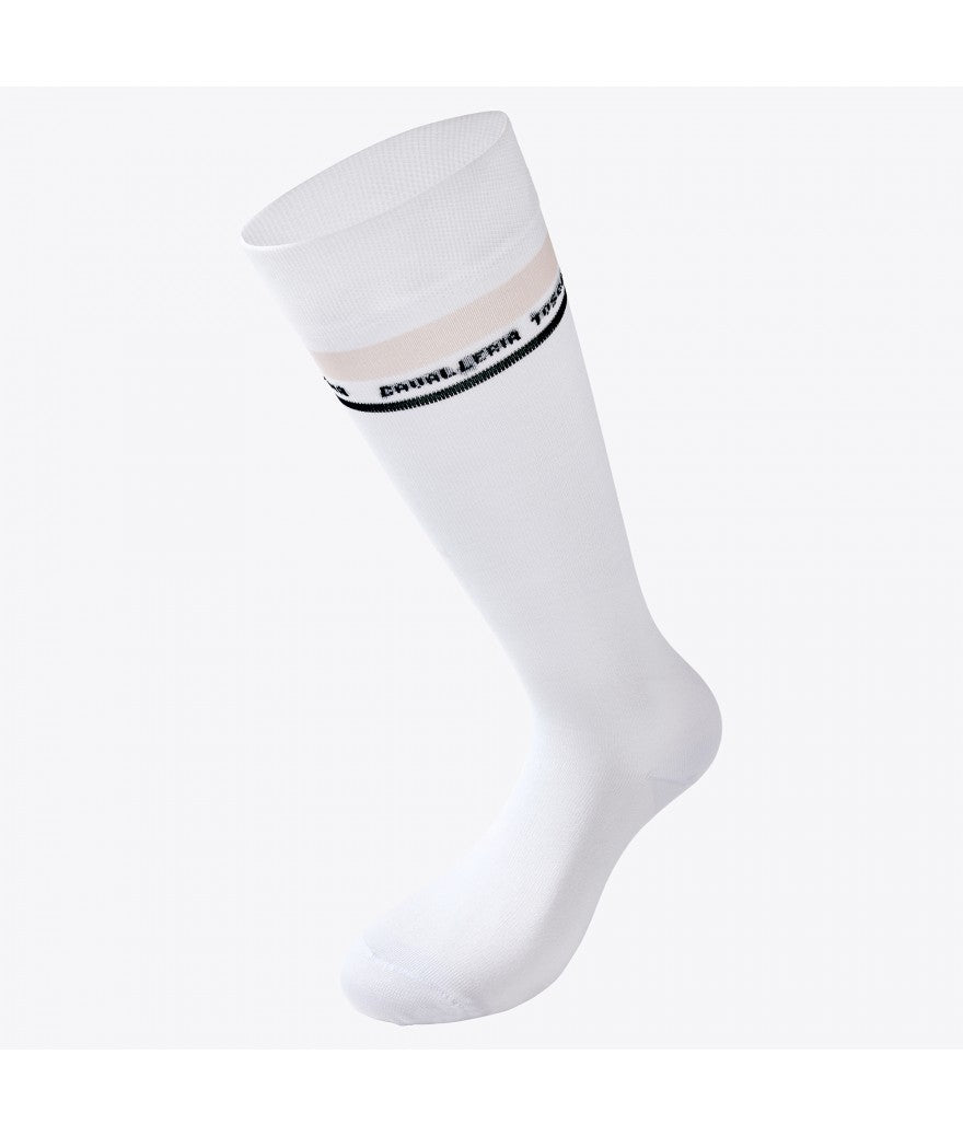 Cavalleria Toscana Embroidered CT Stripe Socks