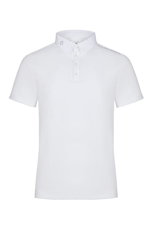 Cavalleria Toscana Men's Tech Piquet Polo POU199 - Luxe EQ