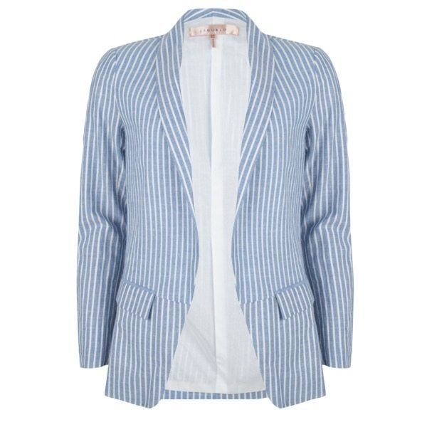 Esqualo Blue striped jacket - Luxe EQ