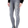 Black Orchid Denim Jude Mid Rise Skinny Jean with Stars Stripe - Luxe EQ