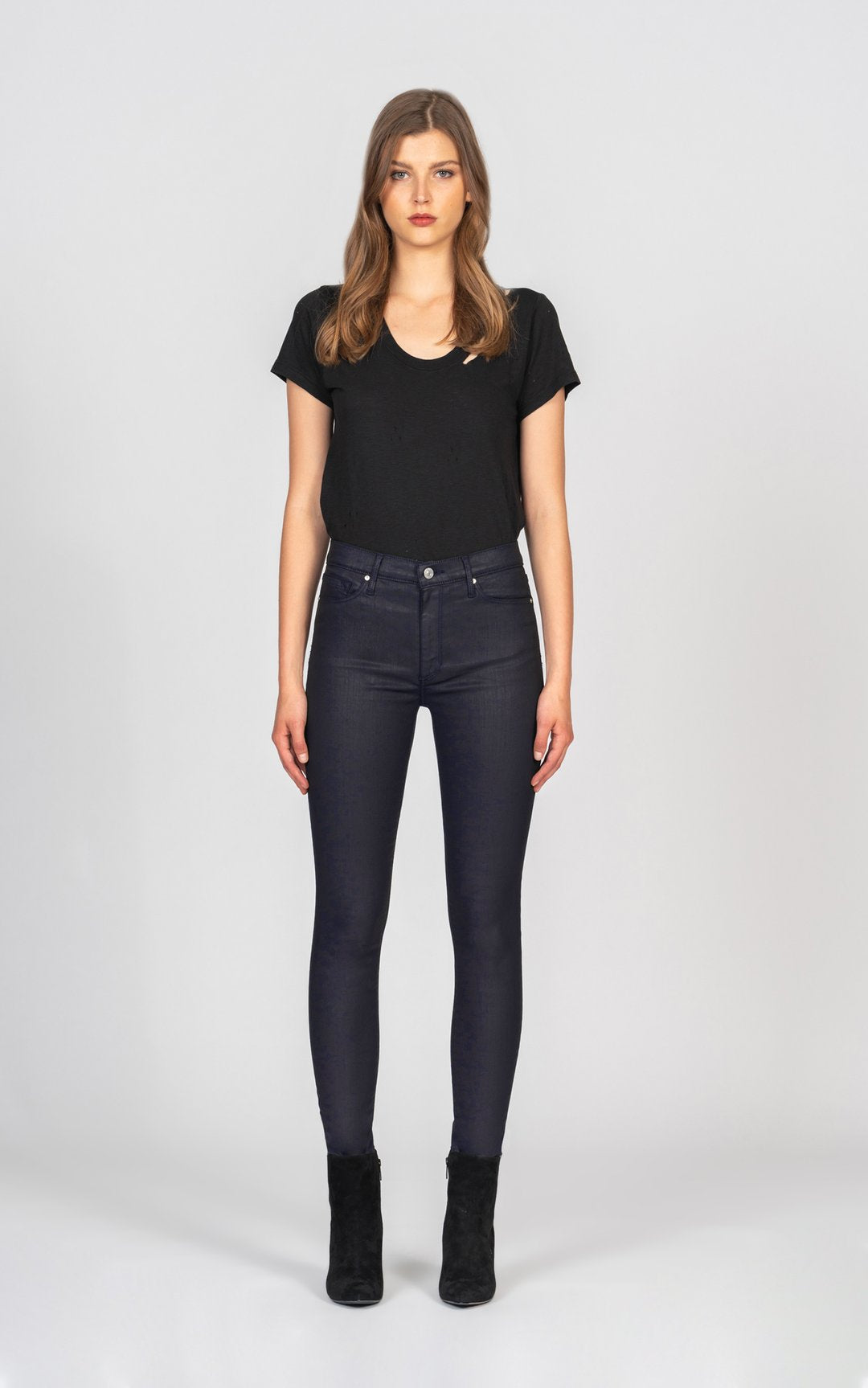 Black Orchid Gisele High Rise Skinny - Blue Star - Luxe EQ