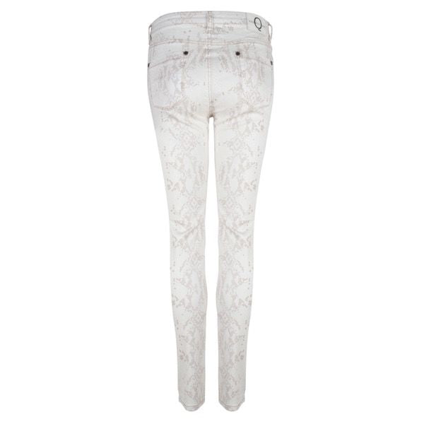 Esqualo Snake print chino jean - Luxe EQ