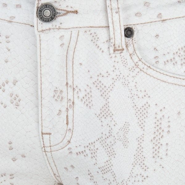 Esqualo Snake print chino jean - Luxe EQ