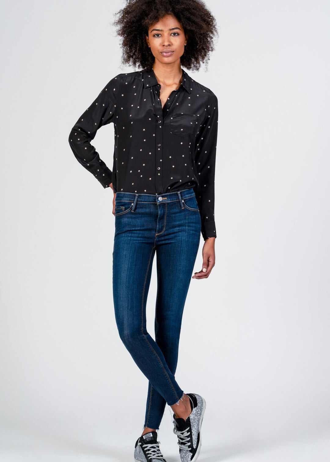 Black Orchid Denim Noah Ankle Fray - Beginners Luck - Luxe EQ