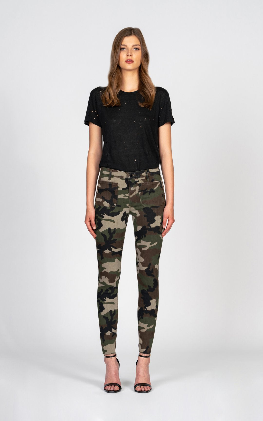 Black Orchid Ava Patch Pocket Camo - Luxe EQ