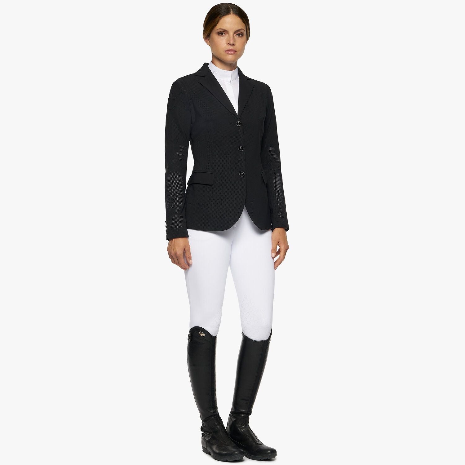 Cavalleria Toscana Women's All Over Perforated Competition Jacket – Luxe EQ