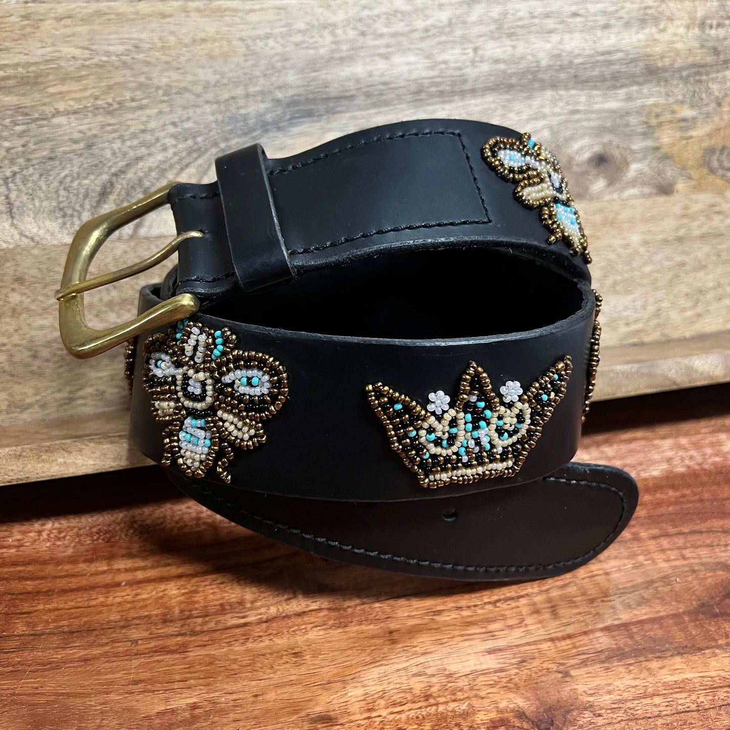 Luxe Lucky Animals Wide Zinj Belt