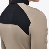 Cavalleria Toscana Tech Wool Half Zip Turtleneck