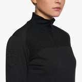 Cavalleria Toscana Tech Wool Half Zip Turtleneck