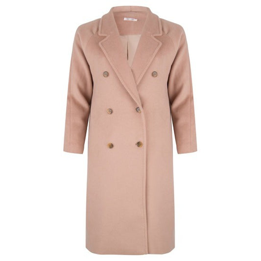 Esqualo Camel Coat - Luxe EQ