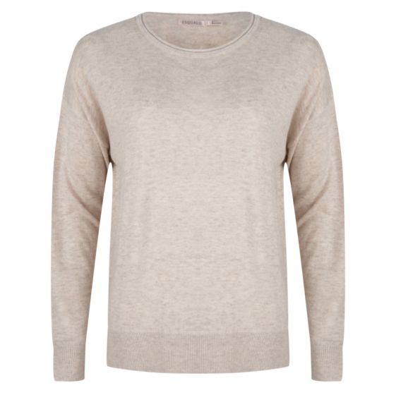 Esqualo Cashmere Curling Edge Sweater