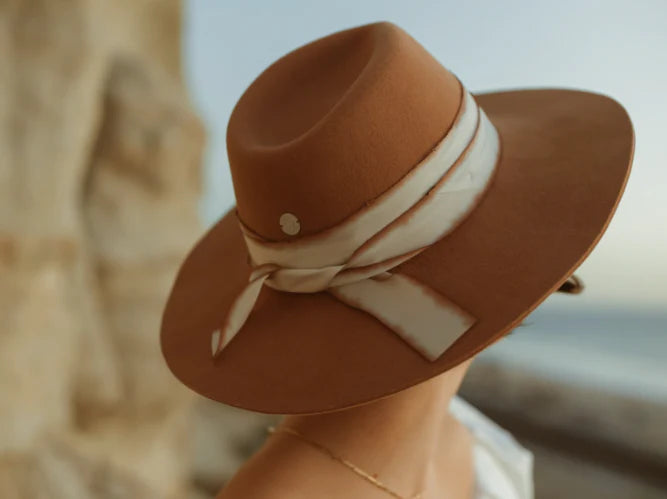 Freya Almond Felt Hat