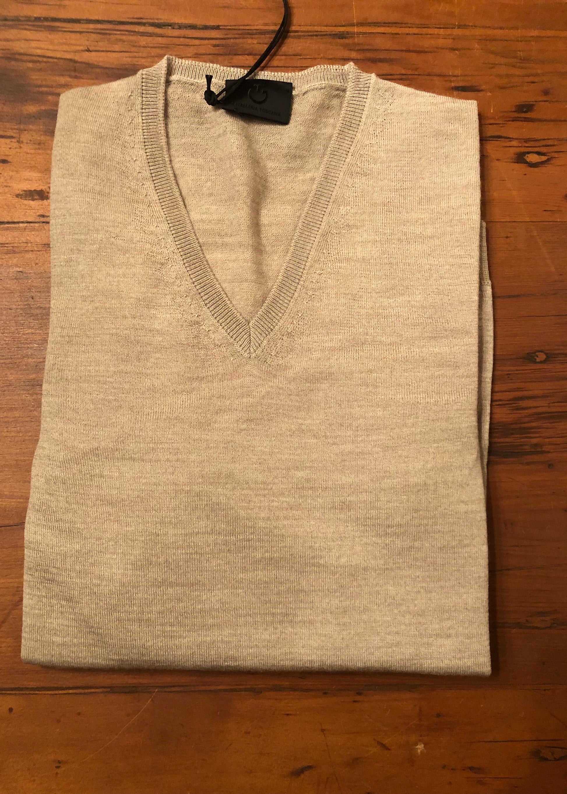 Cavalleria Toscana V neck Sweater 2020 Spring - Luxe EQ