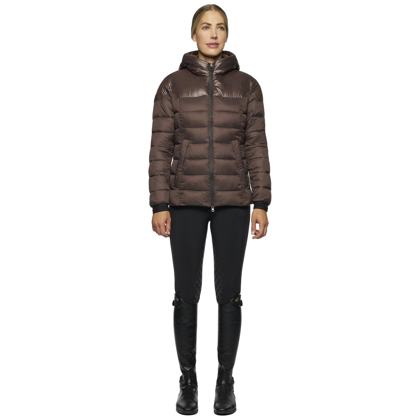 Cavalleria Toscana Shiny Matte Puffer Coat