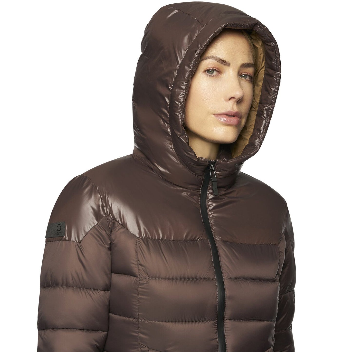 Cavalleria Toscana Shiny Matte Puffer Coat