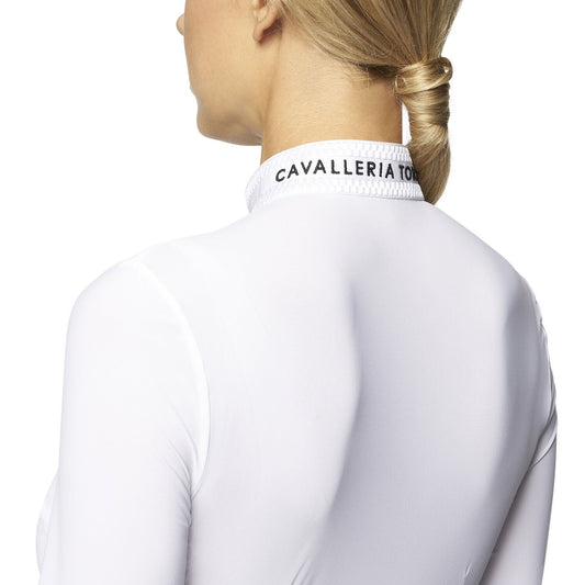 Cavalleria Toscana CAD195 Elegant Embroidery L/S Shirt