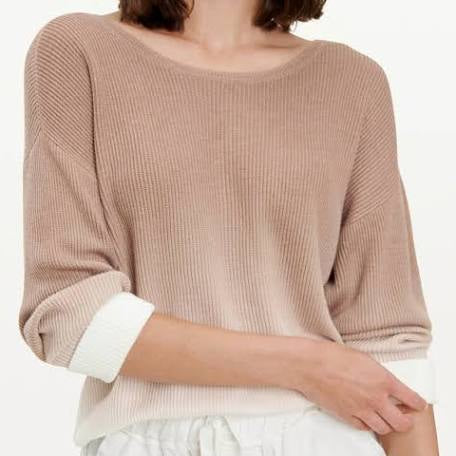 Splendid Phoenix Wren Dip Dye Sweater