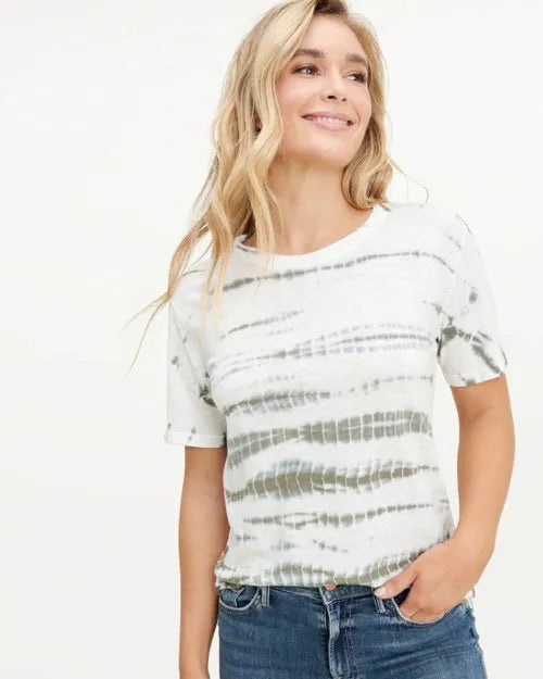 Splendid Felix Shibori Tie Dye Tee