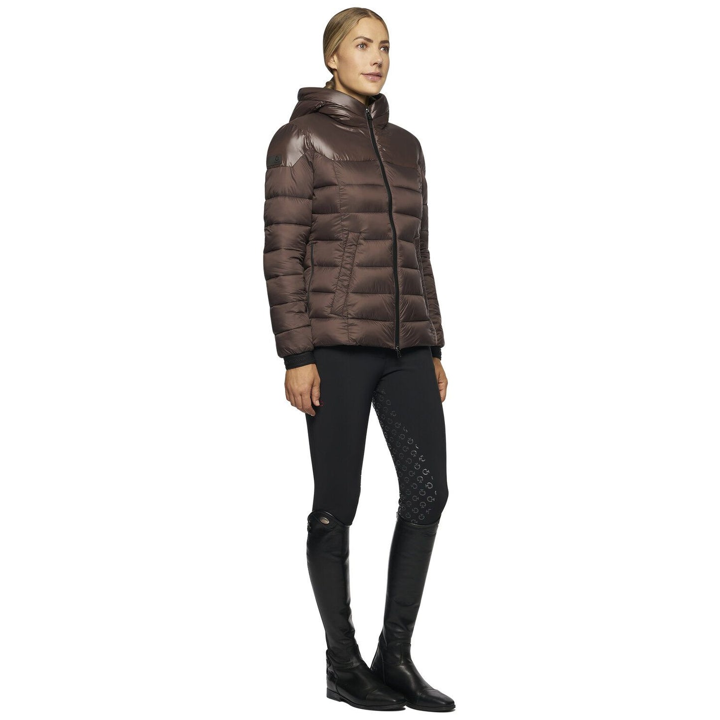 Cavalleria Toscana Shiny Matte Puffer Coat