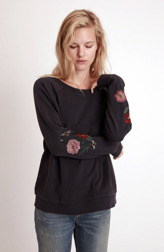 Billy T Vintage Embroidered Sweatshirt - Luxe EQ