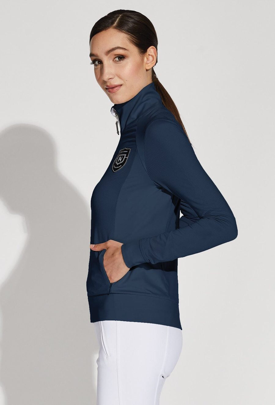 Asmar Equestrian Mica Mesh Zip Jacket - Luxe EQ