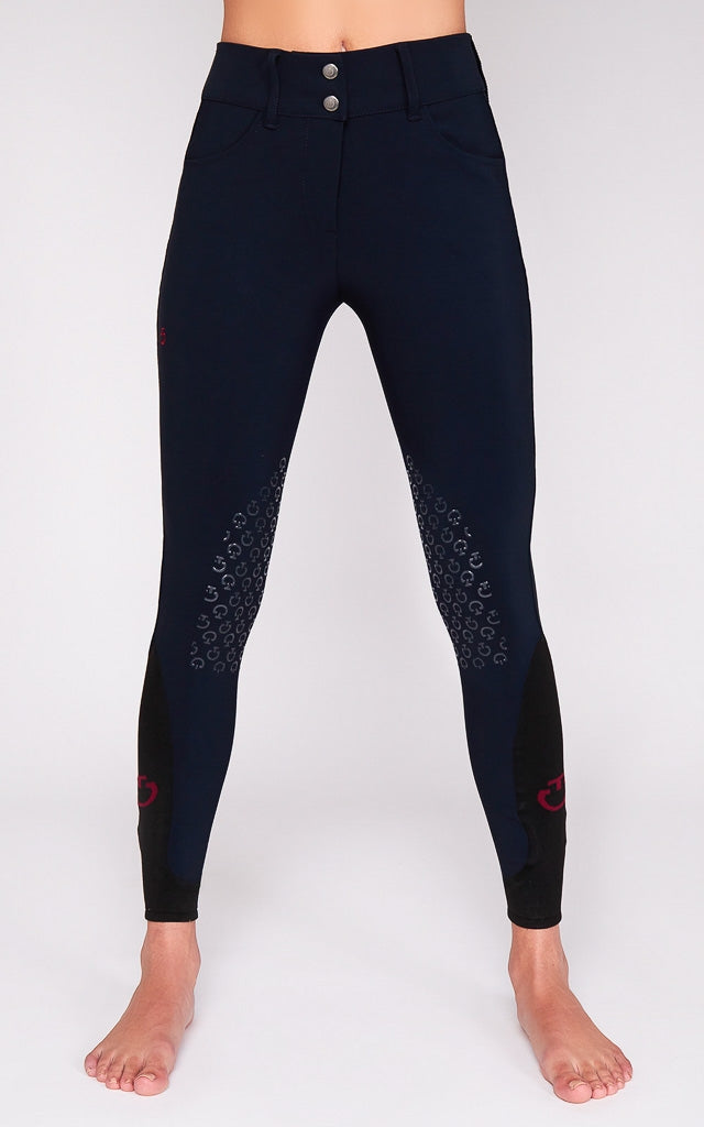 Cavalleria Toscana American Breeches PAD090 SS20 Navy - Luxe EQ