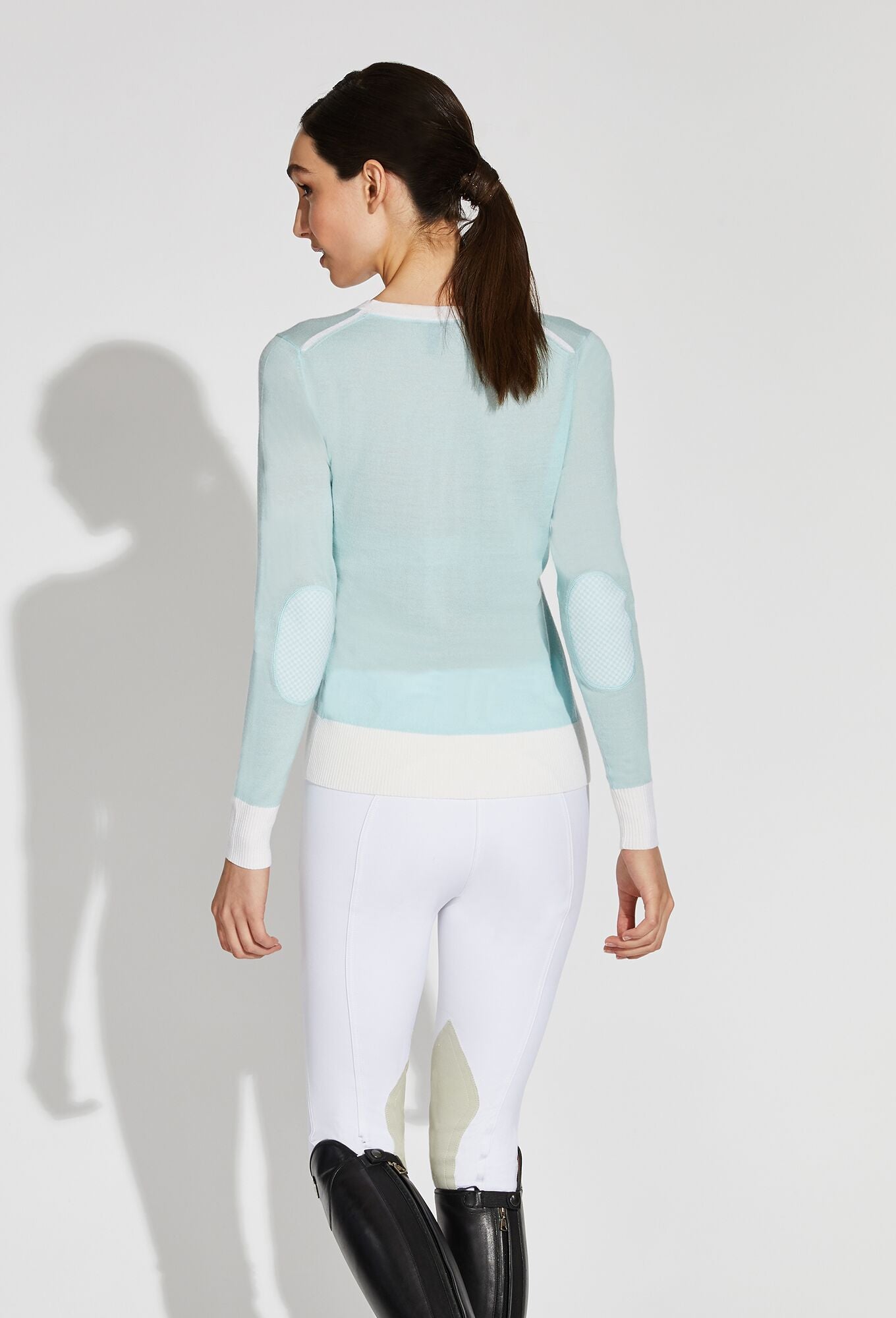 Asmar Equestrian Jane V-Neck Merino Sweater - Luxe EQ